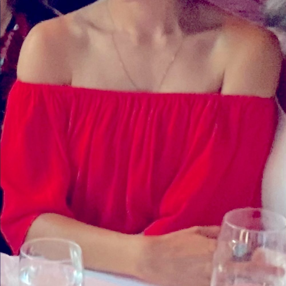 Flowy off the shoulder top